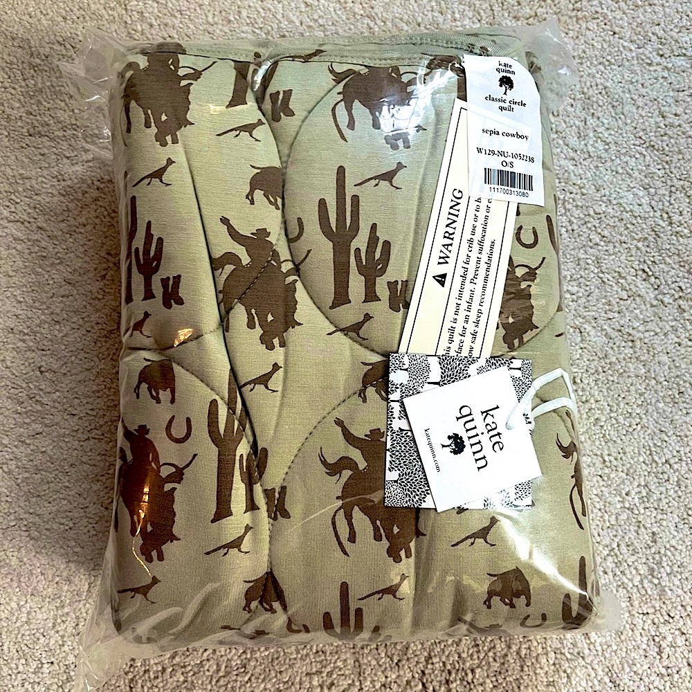Kate Quinn Cowboy Quilt